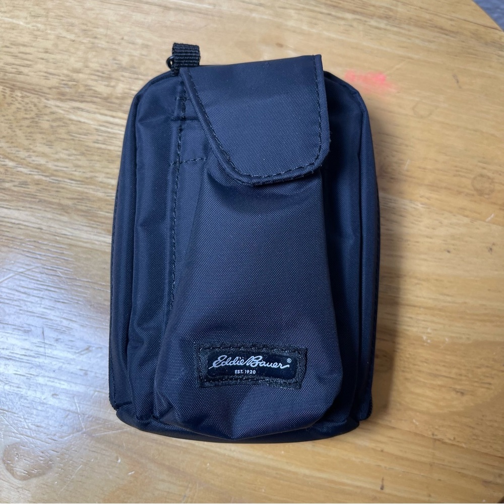 Eddie Bauer Black Travel Pouch